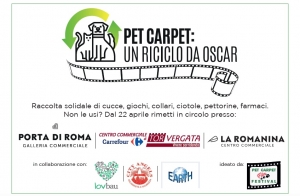 Pet Carpet: un riciclo da Oscar - Continua la raccolta solidale a Roma